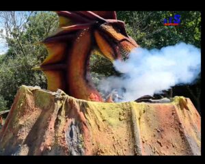 Vacation Urlaub Dinopark Funtana Croatia Istrien Drachen dragon